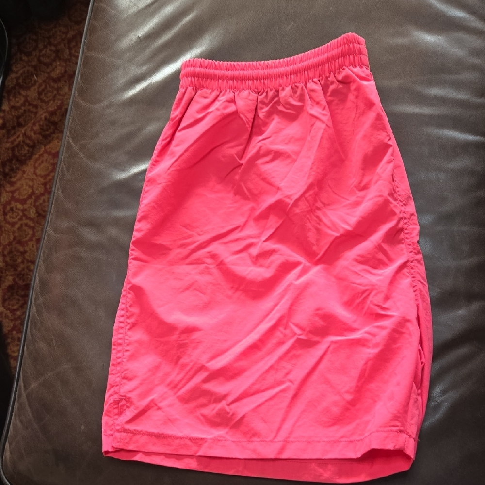 Men's Vibrant Pink Swim Trunks